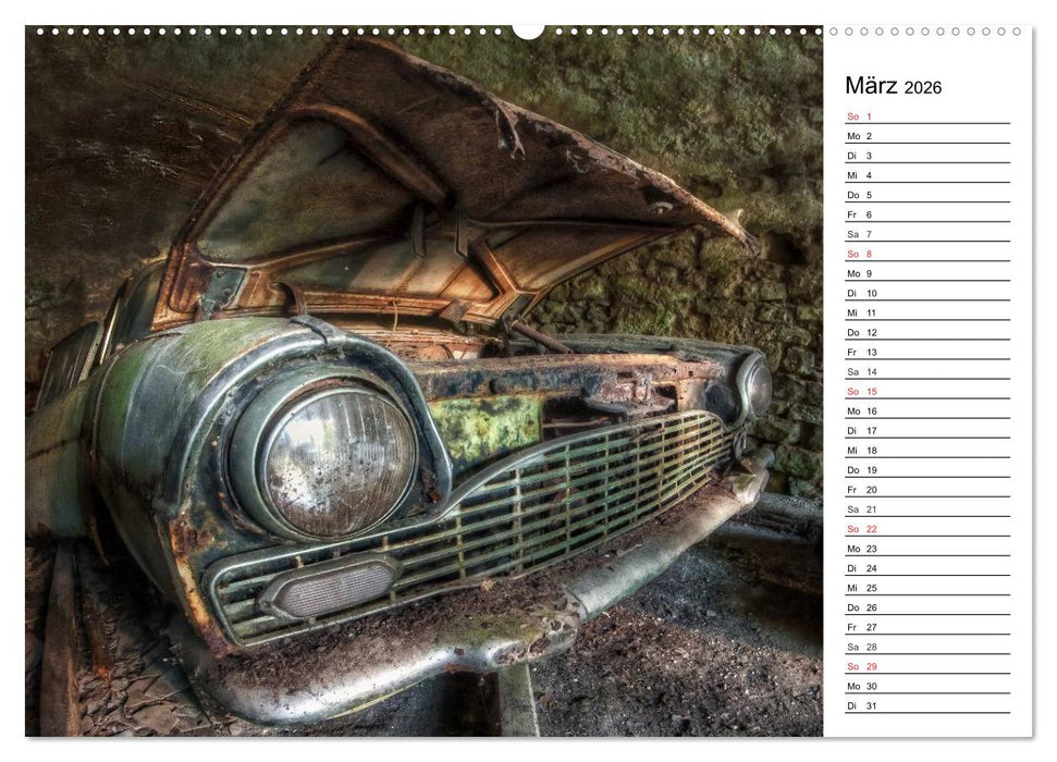 Rostlauben - vergessene Klassiker (CALVENDO Wandkalender 2026)