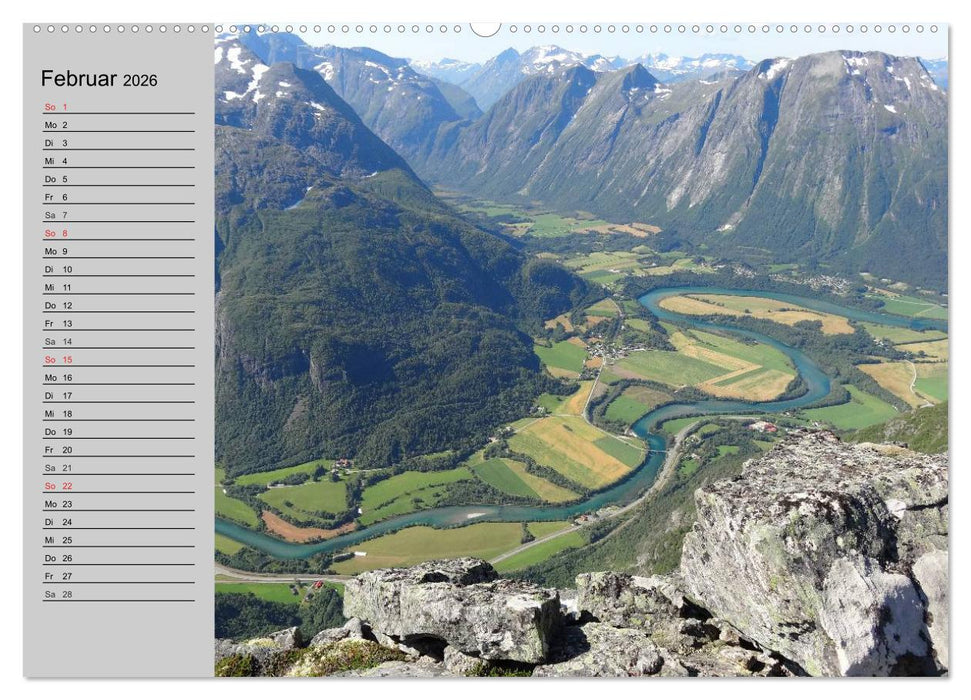 Norwegen. Im Land der Sagen, Mythen und Trolle (CALVENDO Wandkalender 2026)