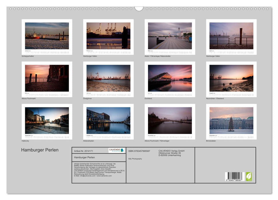 Hamburger Perlen (CALVENDO Wandkalender 2026)