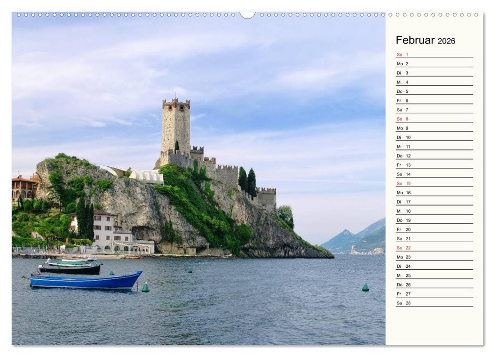 Gardasee (CALVENDO Premium Wandkalender 2026)