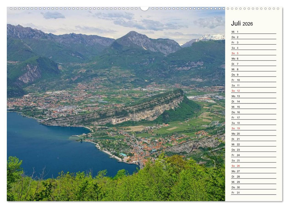 Gardasee (CALVENDO Premium Wandkalender 2026)