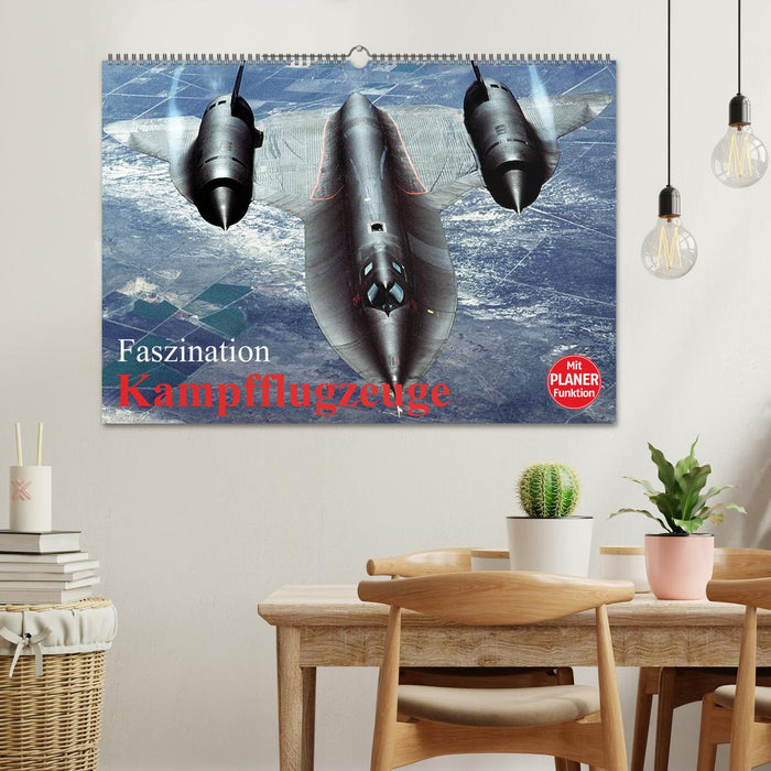 Faszination Kampfflugzeuge (CALVENDO Wandkalender 2026)