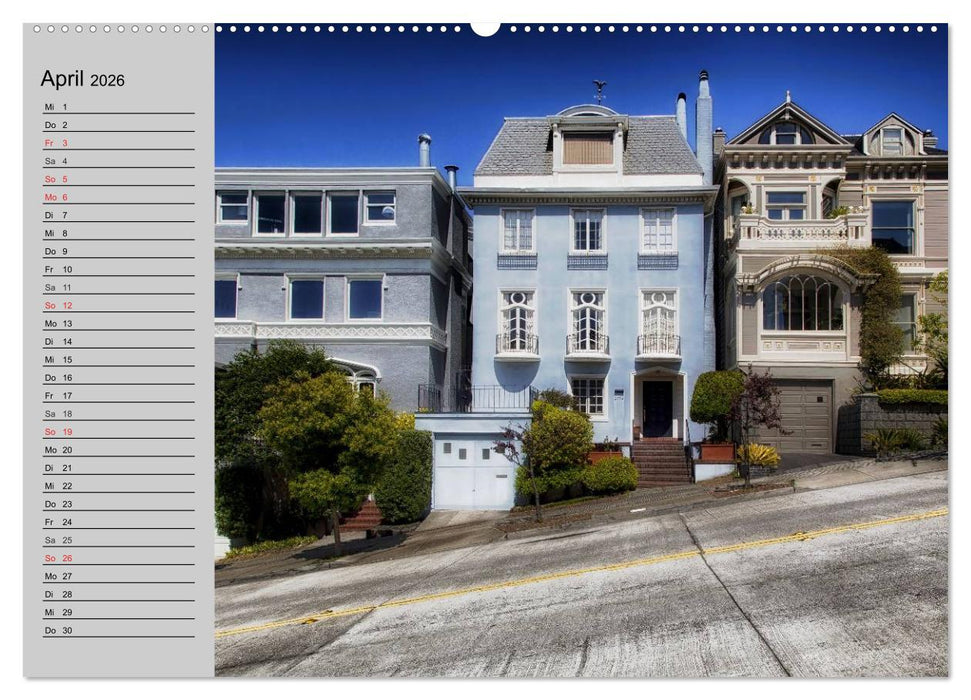 Kalifornien. Die goldene Westküste (CALVENDO Wandkalender 2026)