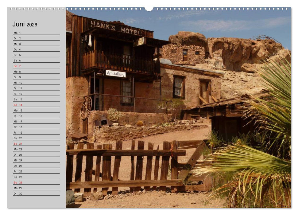 Kalifornien. Die goldene Westküste (CALVENDO Wandkalender 2026)