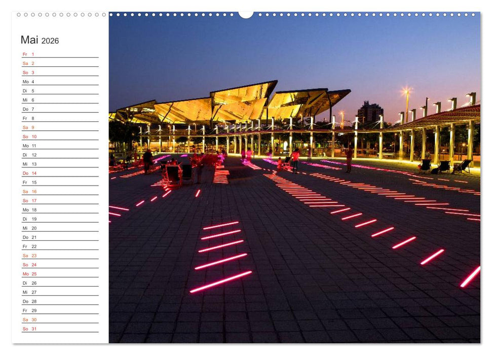 Metropole Barcelona (CALVENDO Premium Wandkalender 2026)