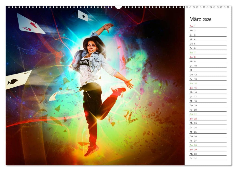 HipHopDance (CALVENDO Premium Wandkalender 2026)