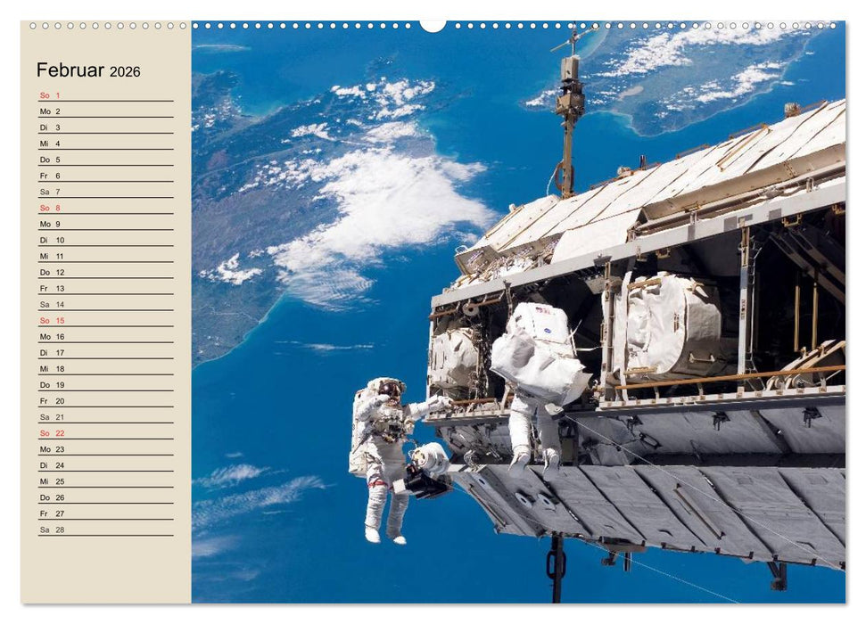 Raumfahrt und Weltall (CALVENDO Wandkalender 2026)