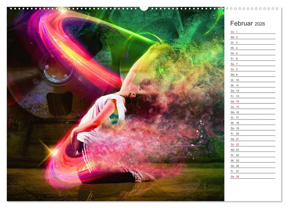 Break Dance (CALVENDO Premium Wandkalender 2026)