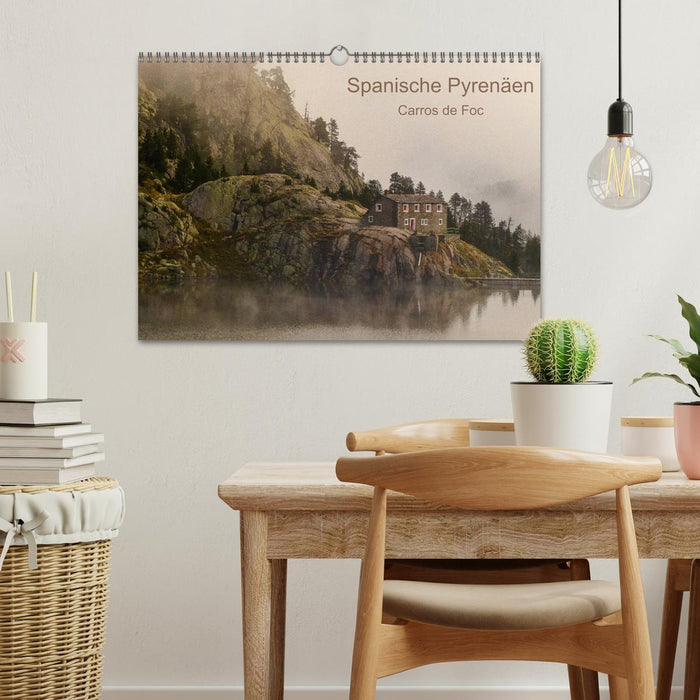 Spanische - Pyrenäen Carros de Foc (CALVENDO Wandkalender 2026)