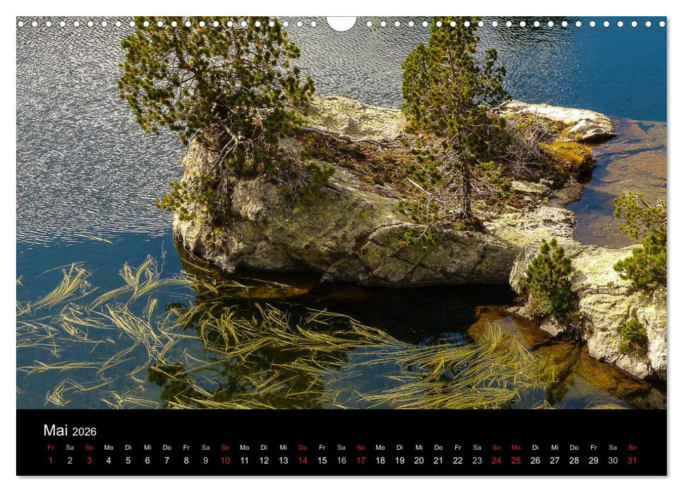 Spanische - Pyrenäen Carros de Foc (CALVENDO Wandkalender 2026)