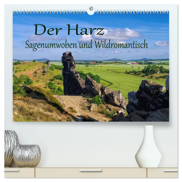 Der Harz - Sagenumwoben und Wildromantisch (CALVENDO Premium Wandkalender 2026)