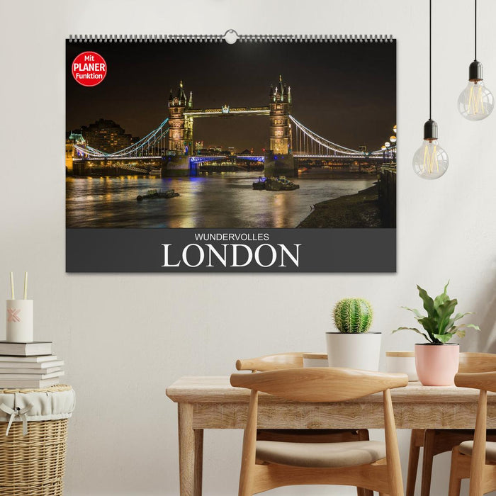 Wundervolles London (CALVENDO Wandkalender 2026)