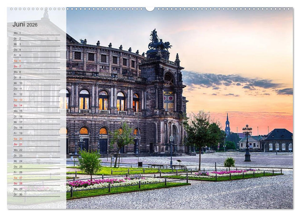 Wunderschönes Dresden (CALVENDO Premium Wandkalender 2026)