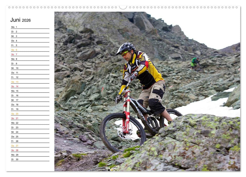 Mountainbike Freeride Momente (CALVENDO Premium Wandkalender 2026)