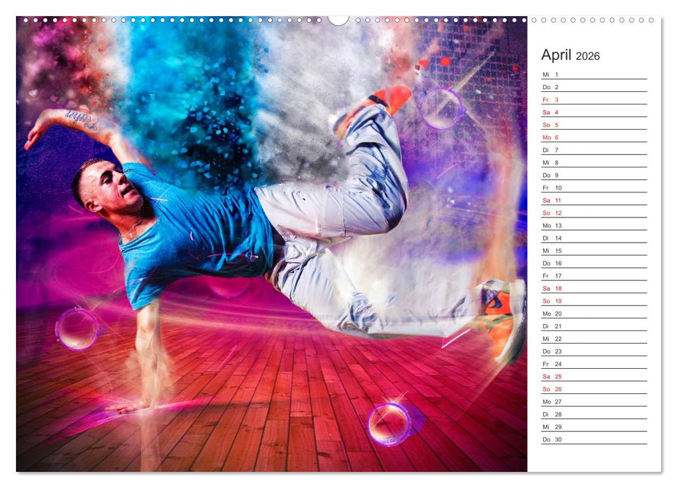 Break Dance (CALVENDO Wandkalender 2026)