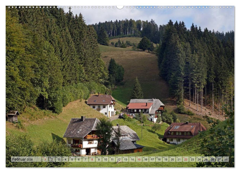 Südschwarzwald - Impressionen (CALVENDO Wandkalender 2026)