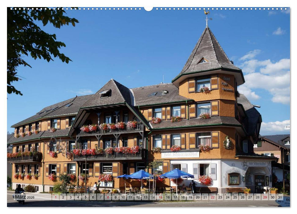 Südschwarzwald - Impressionen (CALVENDO Wandkalender 2026)
