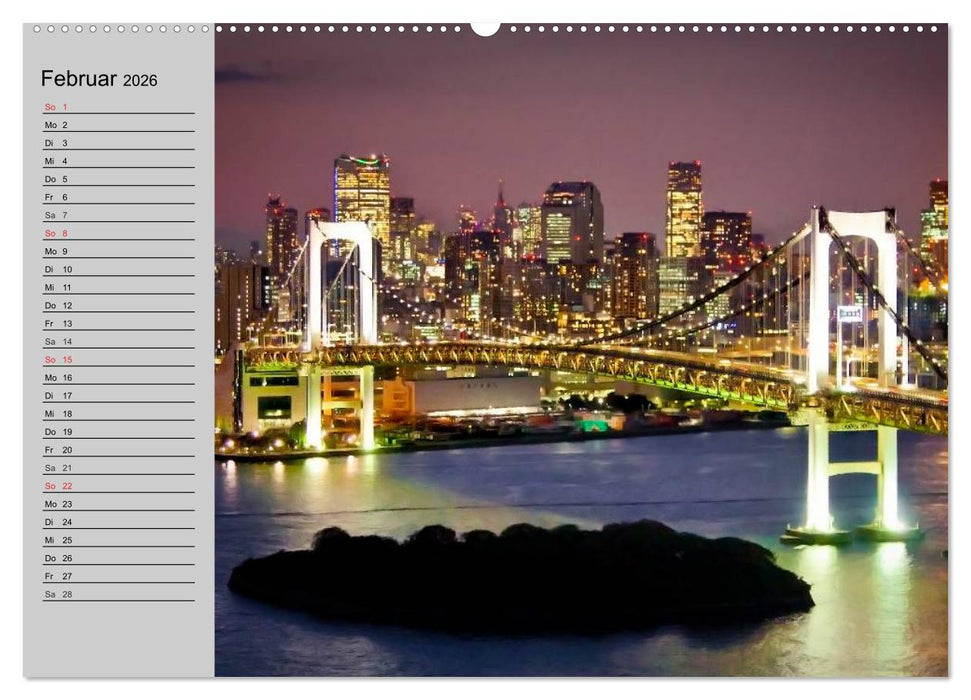 Japan • Impressionen (CALVENDO Premium Wandkalender 2026)