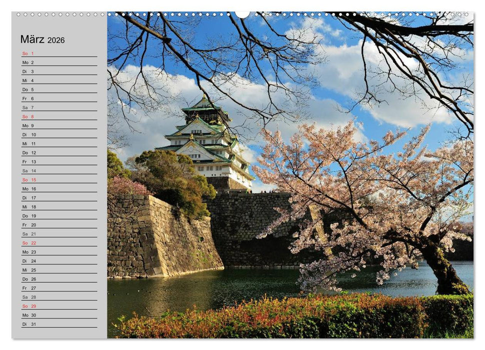 Japan • Impressionen (CALVENDO Premium Wandkalender 2026)