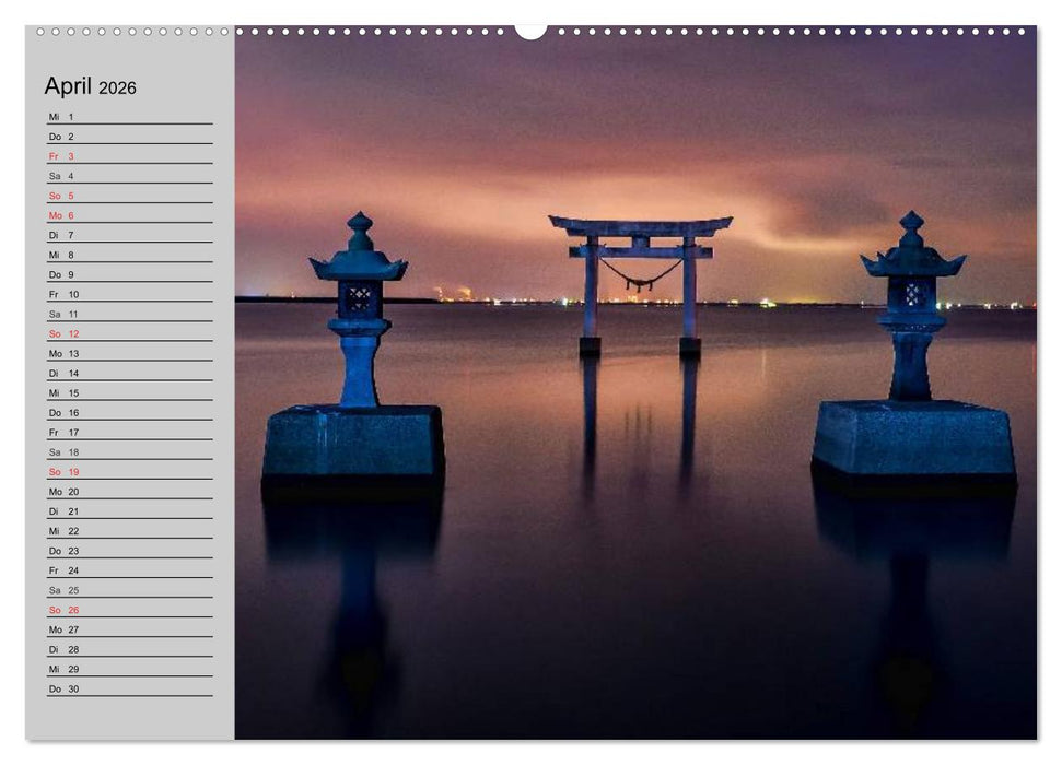 Japan • Impressionen (CALVENDO Premium Wandkalender 2026)