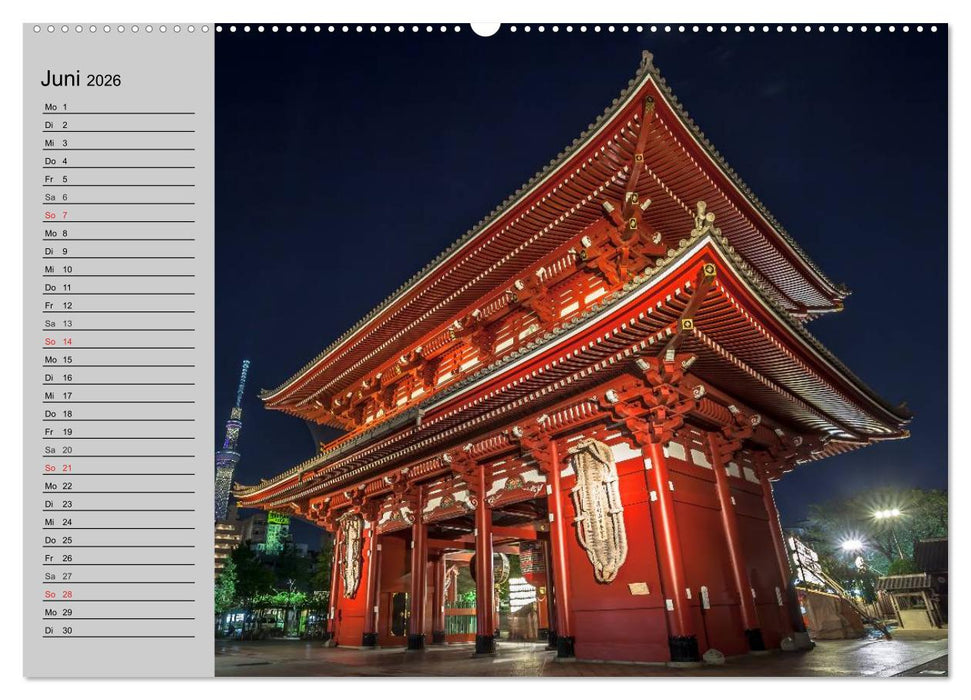 Japan • Impressionen (CALVENDO Premium Wandkalender 2026)