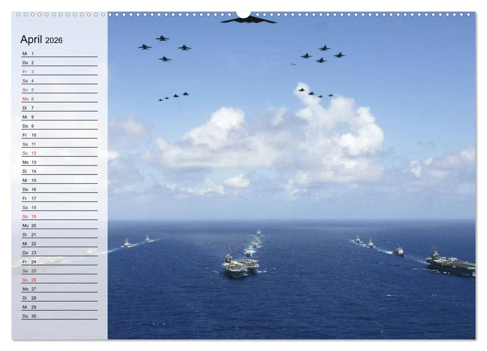 Streitkraft. Militärische Impressionen (CALVENDO Premium Wandkalender 2026)