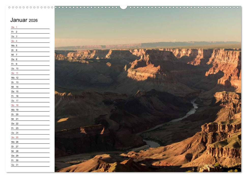 Faszination Grand Canyon (CALVENDO Wandkalender 2026)