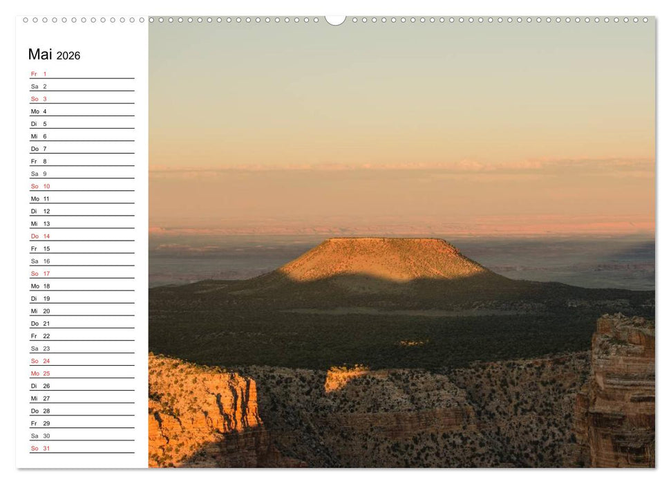 Faszination Grand Canyon (CALVENDO Wandkalender 2026)