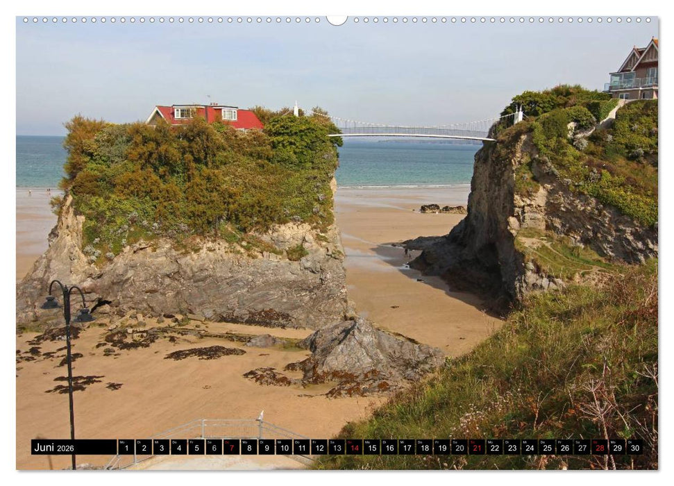 Cornwall - Devon Somerset Dorset (CALVENDO Wandkalender 2026)