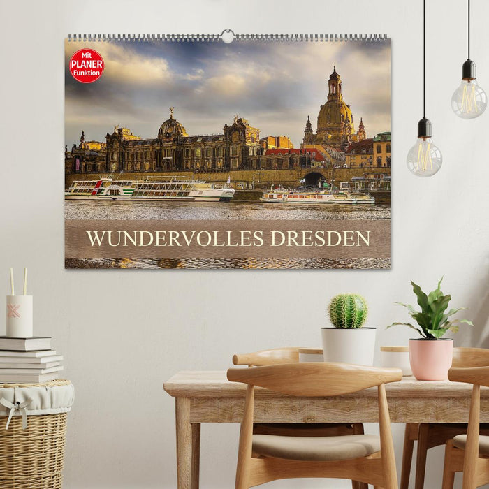 WUNDERVOLLES DRESDEN (CALVENDO Wandkalender 2026)