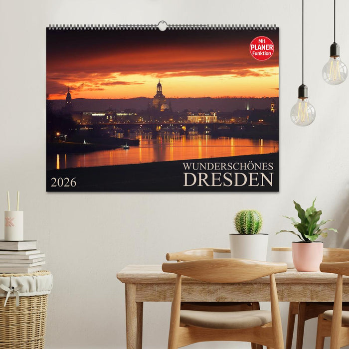 Wunderschönes Dresden (CALVENDO Wandkalender 2026)