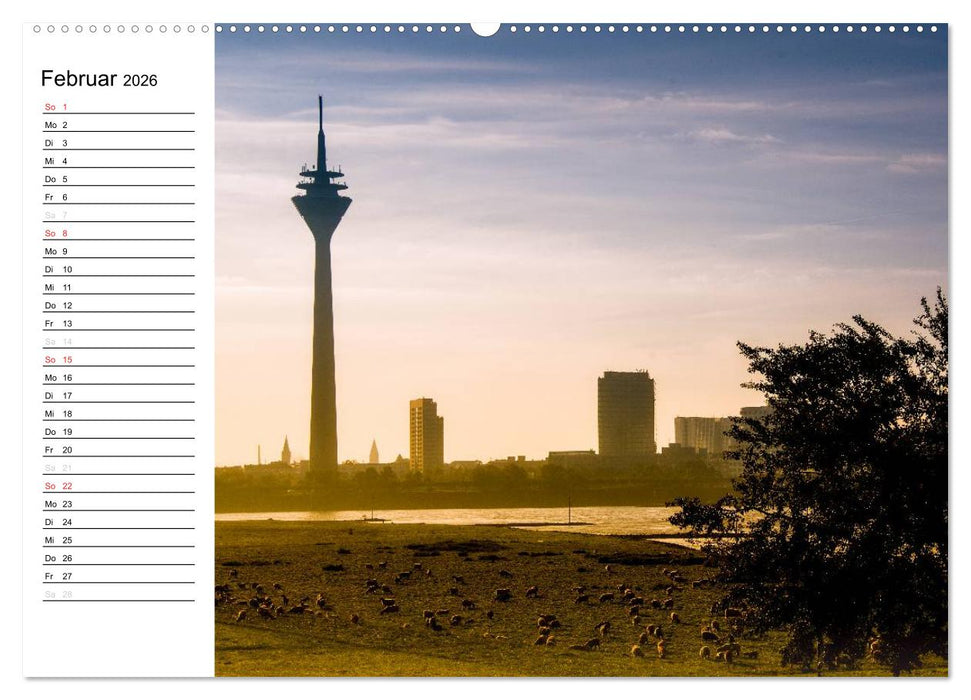 Düsseldorf - Impressionen (CALVENDO Premium Wandkalender 2026)