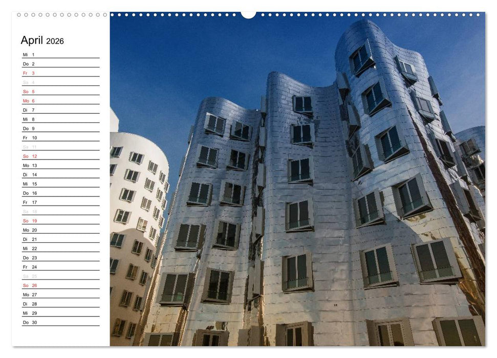 Düsseldorf - Impressionen (CALVENDO Premium Wandkalender 2026)