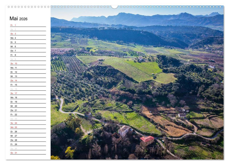 Andalusien (CALVENDO Premium Wandkalender 2026)