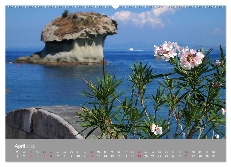 Ischia, die grüne Insel (CALVENDO Premium Wandkalender 2026)