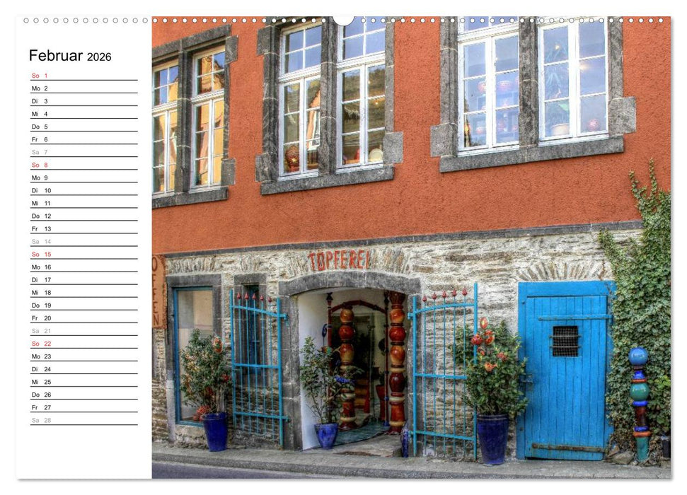 Eine Perle in der Eifel - Monreal (CALVENDO Premium Wandkalender 2026)