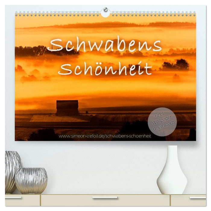 Schwabens Schönheit (CALVENDO Premium Wandkalender 2026)
