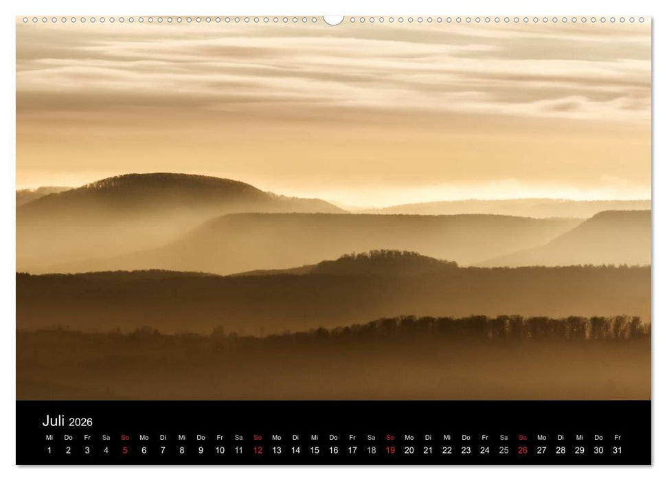 Schwabens Schönheit (CALVENDO Premium Wandkalender 2026)