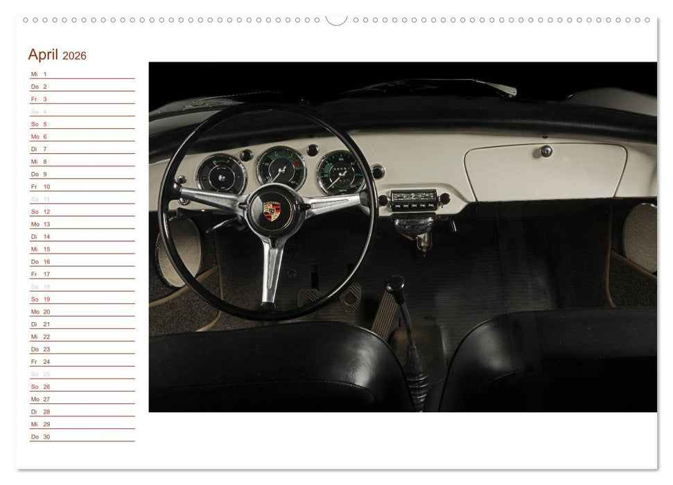 Classic 356 (CALVENDO Premium Wandkalender 2026)