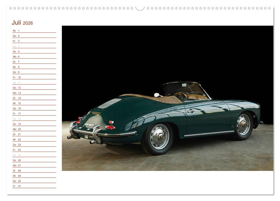 Classic 356 (CALVENDO Premium Wandkalender 2026)