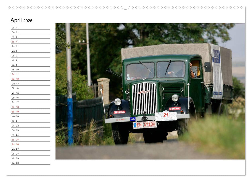 Klassische Lastkraftwagen (CALVENDO Premium Wandkalender 2026)