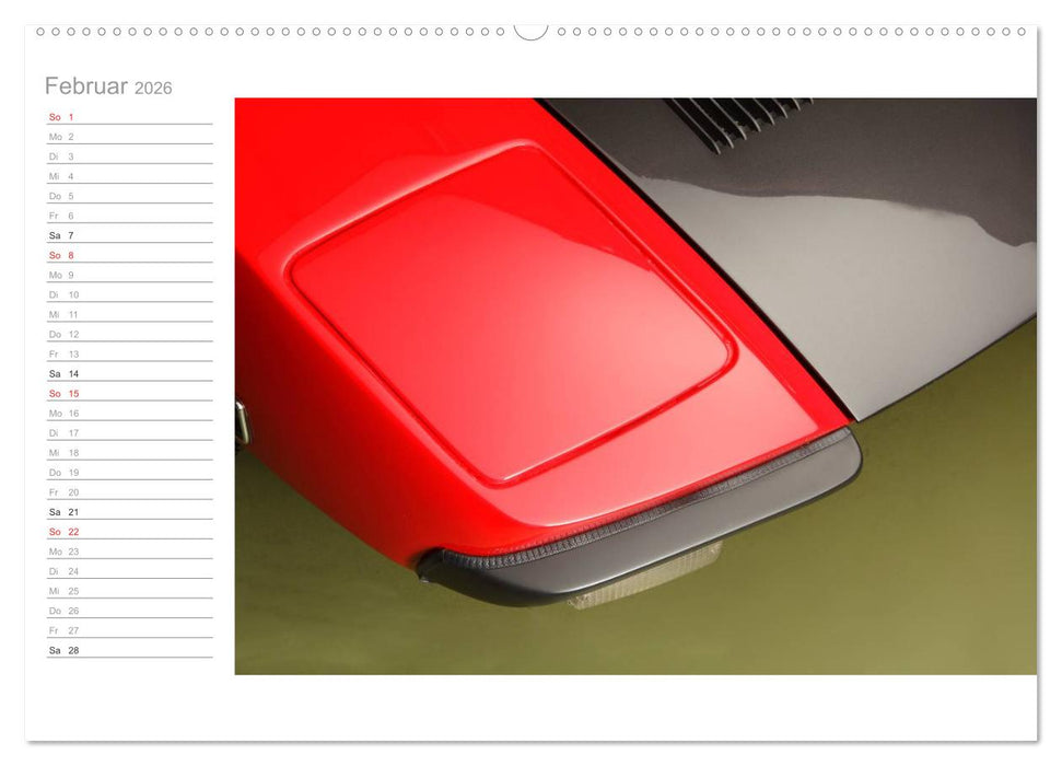 De Tomaso Pantera (CALVENDO Premium Wandkalender 2026)