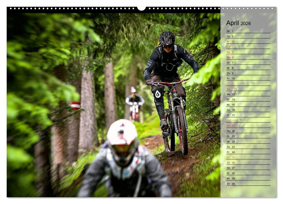 Downhill Moments (CALVENDO Premium Wandkalender 2026)