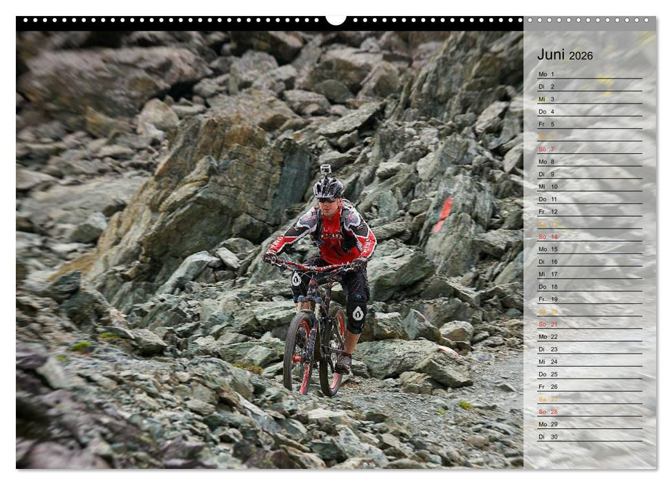Downhill Moments (CALVENDO Premium Wandkalender 2026)