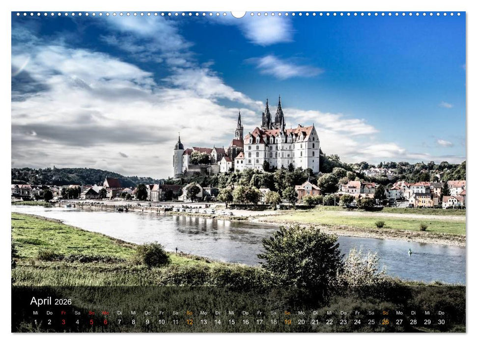 Im Osten viel Schönes - Perlen in den neuen Bundesländern (CALVENDO Premium Wandkalender 2026)