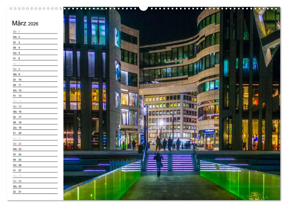 Düsseldorf - Impressionen (CALVENDO Wandkalender 2026)