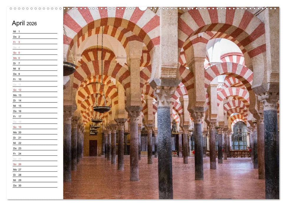 Andalusien (CALVENDO Wandkalender 2026)