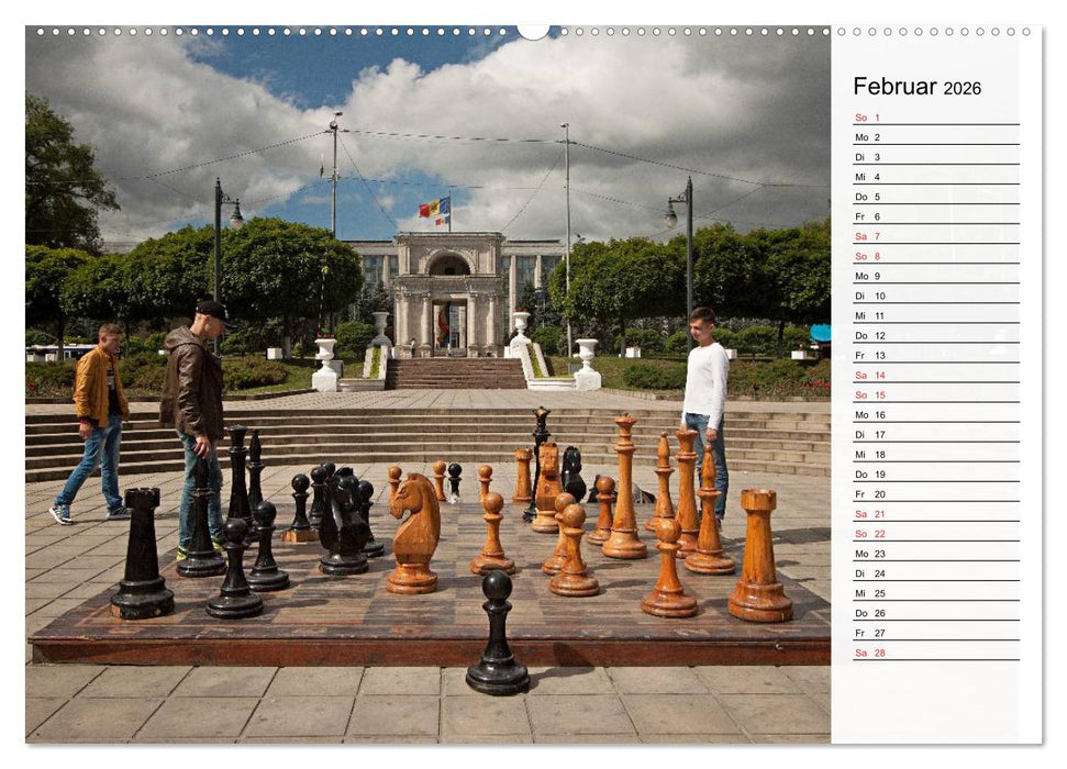 Chisinau (CALVENDO Premium Wandkalender 2026)