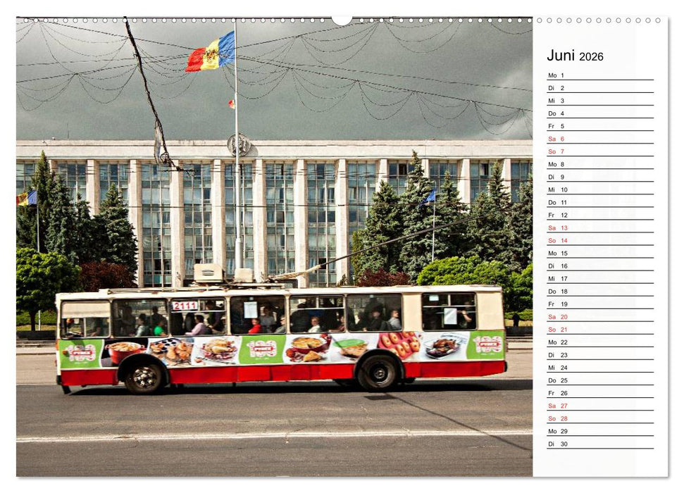 Chisinau (CALVENDO Premium Wandkalender 2026)