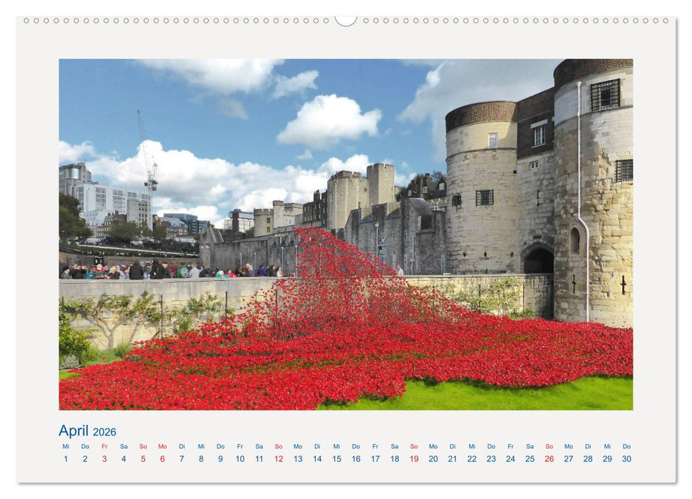 Stippvisite in London (CALVENDO Premium Wandkalender 2026)